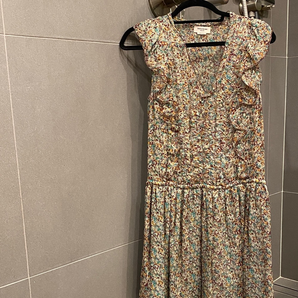 Zadig & Voltaire Floral Midi Dress - Multicolor